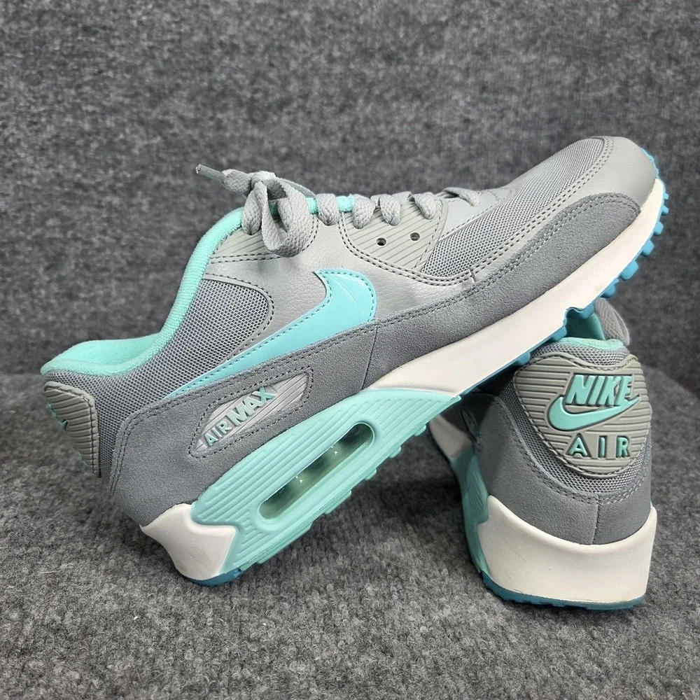 Nike Air Max 90 Essential Wolf Grey Photo Blue Women's 9.5 616730-011